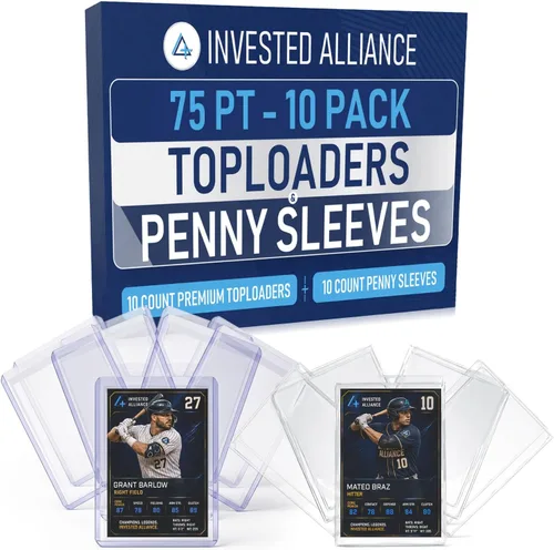 Vista 12 de Premium Seamless 20PT - 360PT - Cargadores superiores gruesos para tarjetas Soporte para tarjetas de carga superior, fundas para tarjetas