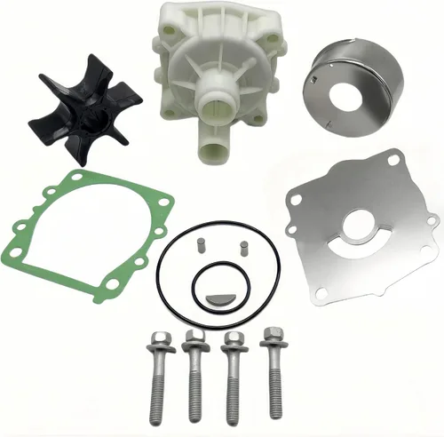 Vista 7 de 68VW0078 Kit de impulsor de bomba de agua para Yamaha Fueraborda Marine 4 tiempos 75 90 115 HP Motores 68V-W0078-00-00 Sierra 18-3523-1