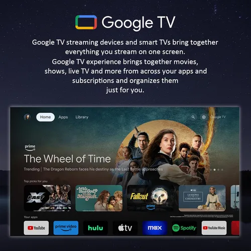 Vista 3 de SYLVOX Televisión para exteriores con soporte rodante, Smart TV 4K de 55 pulgadas, resistente a la intemperie e impermeable IP56, compatible