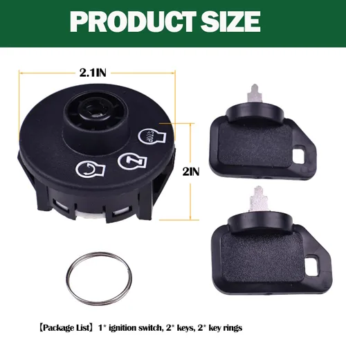 Vista 6 de JEENDA Interruptor de arranque de encendido de 5 terminales 117-2221 137-4100 compatible con Toro Z Master TimeCutter ZS SS Series Titan Exmark