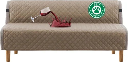 Vista 48 de Turquoize Funda 100 % impermeable para sillón de ala, protector de sofá, triple antideslizante, protector de muebles para mascotas, niños, perros