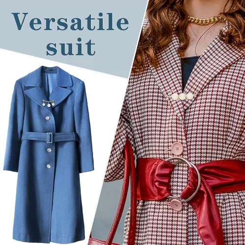Vista 4 de 36 Pcs Pearl Brooch Pins Sweater Shawl Clip Neckline Safety Pin Faux Rhinestones Brooches for Women Clothing Dress Pants Skirt Waist Decoration