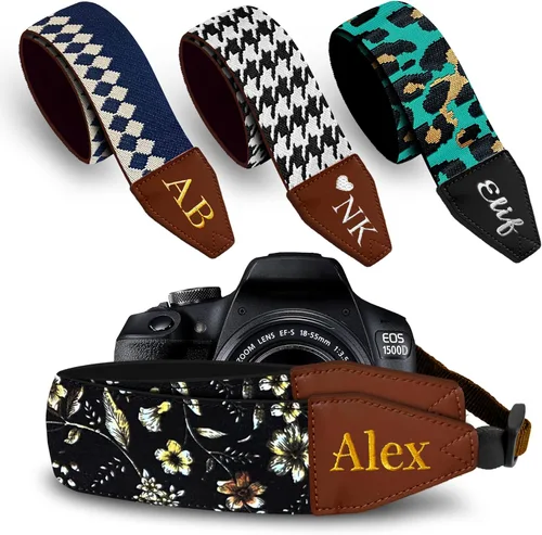 Vista 13 de Art Tribute Camera Strap for All DSLR and Mirrorless Cameras. Photographers Strap Neck, Shoulder & Crossbody Camera Strap