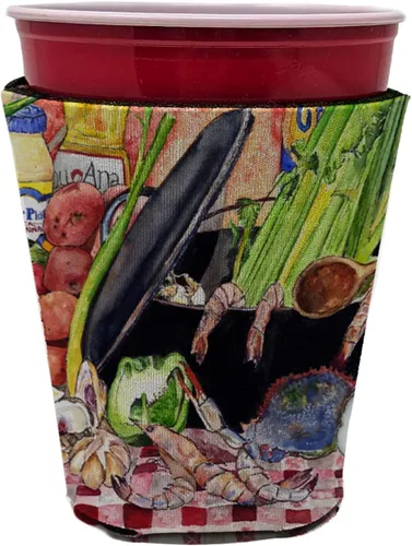 Vista 5 de Gumbo y ensalada de patata puede o la botella bebida aislante Hugger 8825