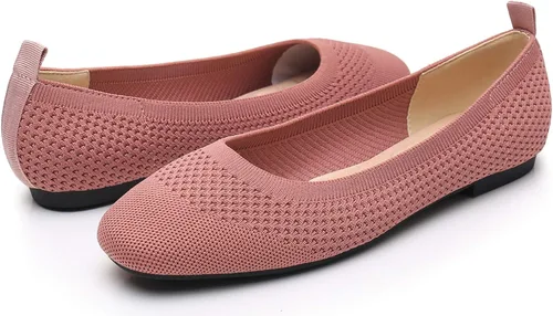 Vista 7 de VenusCelia Zapato plano de punto flexible para mujer