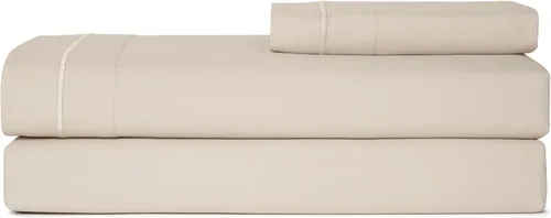 Vista 13 de Casual Living Juego de sábanas tamaño individual, microfibra refrescante, 3 piezas, color beige