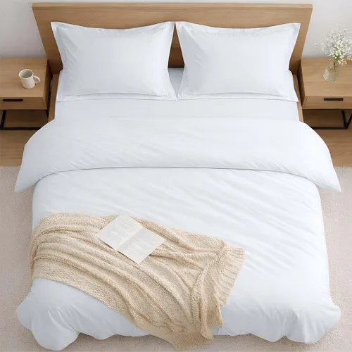 Vista 18 de Kotton Culture - Funda de edredón de microfibra prelavada de 1 pieza, tamaño individual, ropa de cama ultrasuave, ligera y transpirable, cierre
