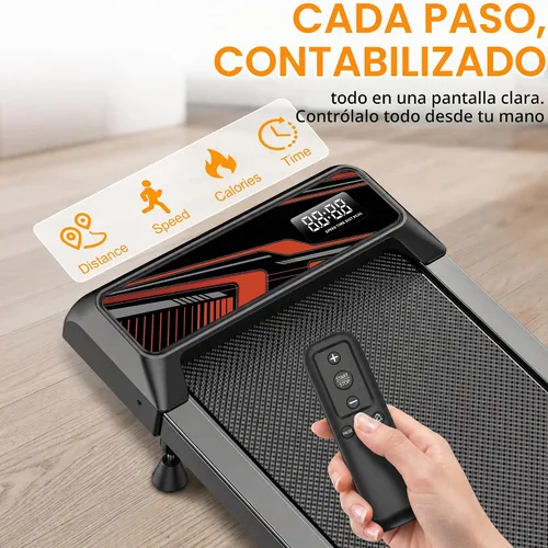 Vista 8 de RJOP 2.5HP Walking Mat with Incline Pad, Under Desk Treadmill for Home Gym