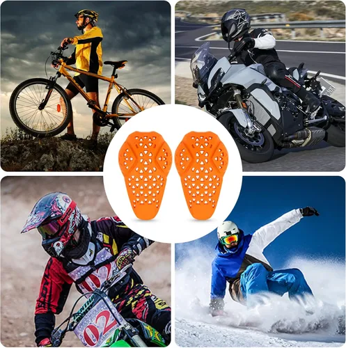 Vista 5 de PSLER CE Level 2 Knee Motorcycle Armor,CE Level 2 Armor Jacket Pads Inserts