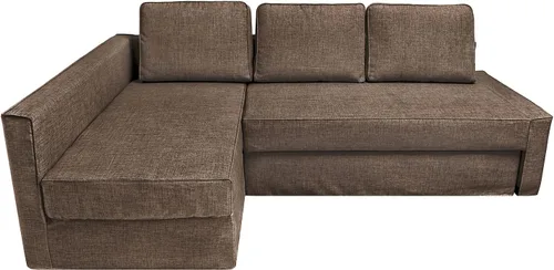 Vista 23 de IKEA Friheten - Funda de sofá cama para sofá cama pequeño, fundas de sofá para sala de estar con cojín y fundas de almohada (S-12, diván derecho)