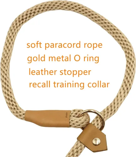 Vista 4 de Correas antideslizantes para perros de 6 pies, correa deslizante de cuerda Checkcord, correa antideslizante de cuerda para perro, fácil de usar