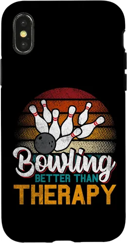 Vista 5 de iPhone 16 Bowling - Better Than Therapy Bowler Case