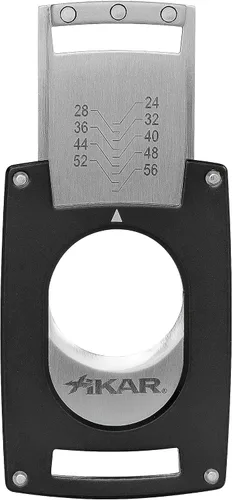 Vista 2 de XIKAR® Cortador de puros ultra delgado negro