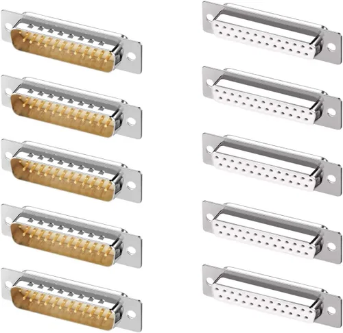 Vista 10 de 10PCS Juntas chapadas en oro DB9 RS232 D-SUB Serial Soldadura Copa