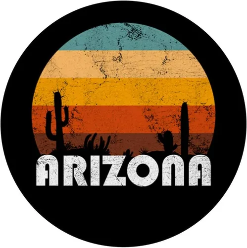 Vista 3 de Arizona USA State Retro Vintage Gift PopSockets - Agarre y soporte para teléfonos y tabletas, Negro