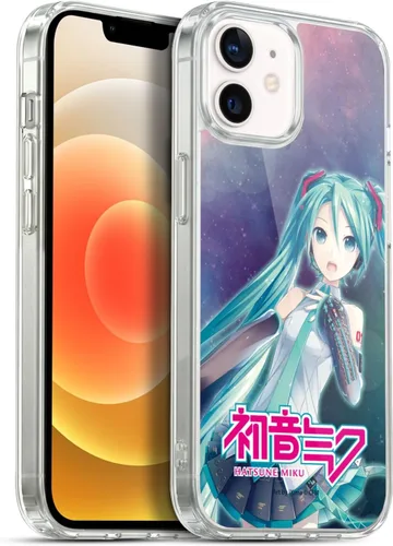Vista 69 de Head Case Designs Licencia Oficial Hatsune Miku Gráficos Lindos Carcasa de Gel [Protección de Grado Militar] Compatible con Apple iPhone 7