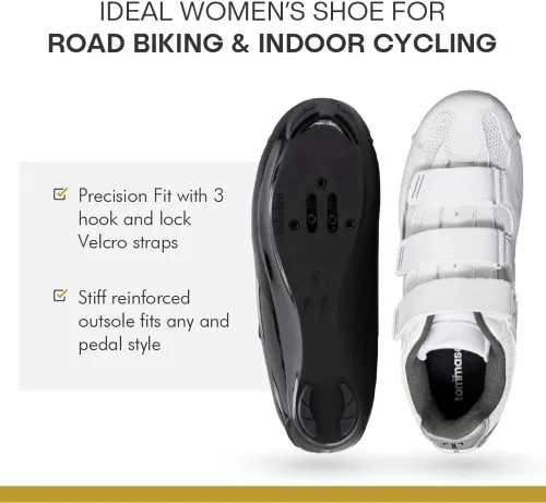Vista 5 de Tommaso Pista Cycling Shoes for WomenPeloton Cycle Shoes WomenSpin Shoes Women Indoor CyclingDelta&SPD Compatible Cycling ShoesIndoor Cycling Shoes