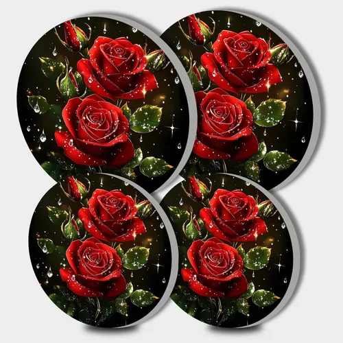 Vista 15 de Banksy Fundas para Quemadores de Estufa Eléctrica, Juego Divertido de 4 Redondos de 8 Pulgadas y 10 Pulgadas, Cubierta de Metal para Gas, Ojos
