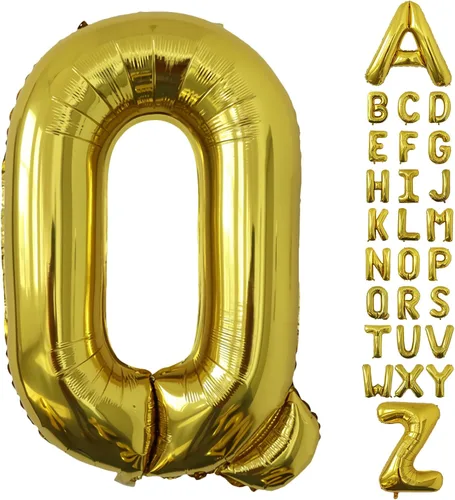 Vista 177 de Globos gigantes de números negros de 40 pulgadas, globos de aluminio de Mylar con helio para cumpleaños, globo número 0 para decoración de fiestas