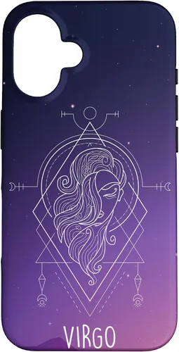 Vista 32 de Virgo Zodiac Signs Stern Horoscope Birthday Astrology Gift Case for iPhone 17
