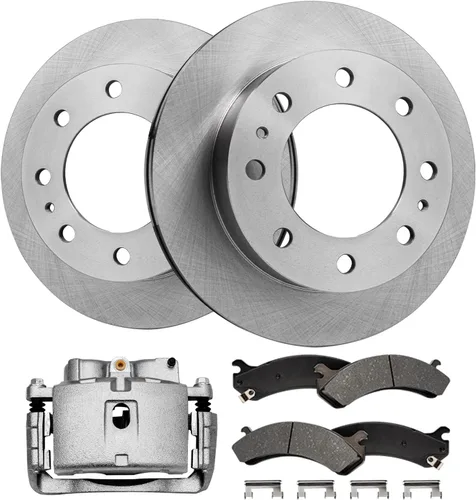 Vista 46 de Detroit Axle - Rotores de freno para Ford Mustang 2015 2016 2017 2018 2019 2020 2021 2022 2023 Rotores de freno de disco 2016 2017 2018 2019