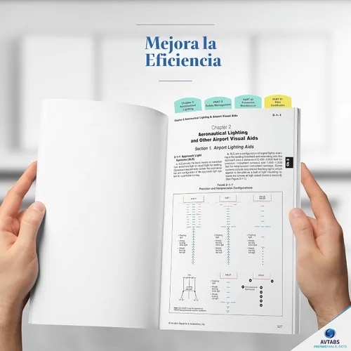 Vista 6 de 2026 Libro FAR AIM Pre-Tabulado – Paquete Privado, Instrumental, Comercial y CFI, Libro de Regulaciones FAA con Pestañas de Estudio Preaplicadas