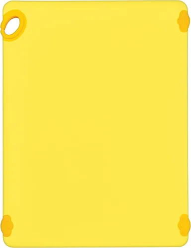Vista 19 de Winco Tabla de cortar antideslizante con gancho, 12" x 18" x 1/2", Azul