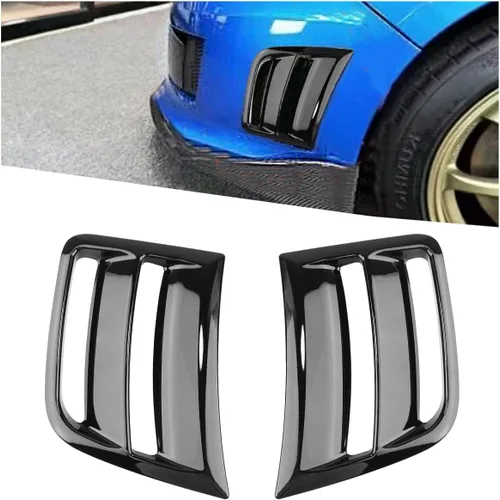 Vista 10 de Kit de cubierta de ventilación lateral de parachoques delantero para Subaru STI WRX GRB Wagon 2007-2014