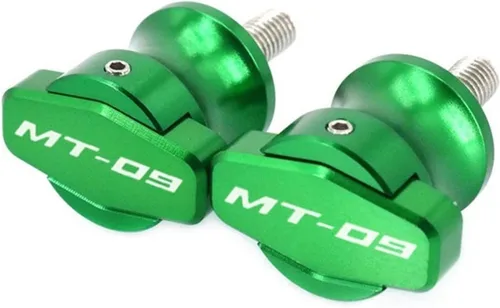 Vista 12 de Soportes de marco CNC para motocicleta, tornillos deslizantes de 0.236 pulgadas, carretes de basculante para Yamaha MT-09 MT09 MT 09 FZ-09 FZ 09