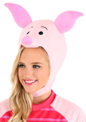 Vista 4 de Disfraz para adulto de Piglet de Winnie the Pooh Deluxe Multicolor