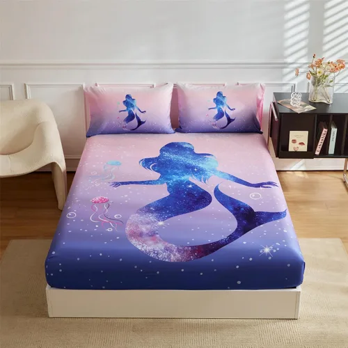 Vista 10 de Sábanas arcoíris tamaño individual, juego de 3 piezas de sábanas divertidas y coloridas para niños, sábanas de microfibra suaves arcoíris para niños