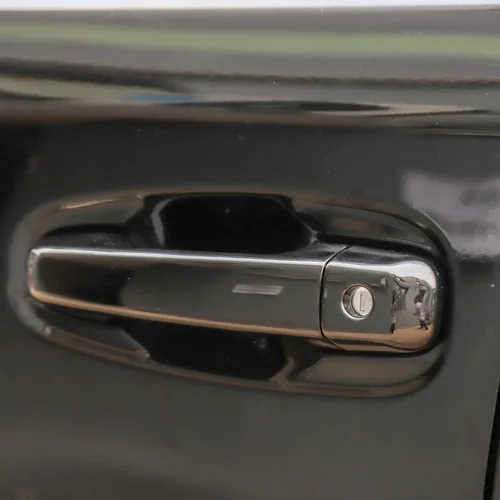 Vista 7 de Para 4runner Cubierta de manija de puerta para Toyota 4runner Pro 4WD N280 SUV 2017-2020 (sin agujeros de llave inteligentes, negro)
