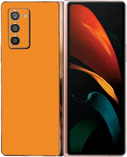 Vista 16 de MightySkins Skin compatible con Samsung Galaxy Z Fold 2, color azul claro, protectora, duradera y única, fácil de aplicar, quitar y cambiar de Azul