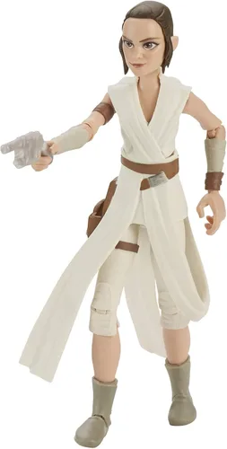 Vista 6 de STAR WARS Galaxy of Adventures The Rise of Skywalker Rey Figura de acción de 5 pies con divertido movimiento de acción de sable de luz
