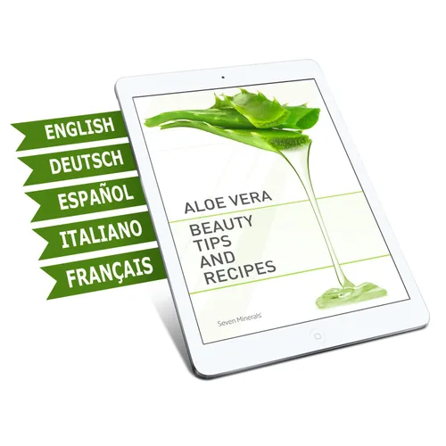 Vista 5 de Seven Minerals, Gel de Aloe Vera Orgánico de Tamaño de Viaje de 100% Puro Aloe Recién Cortado - 2 Fl Oz - Máxima Calidad, Cultivado en Texas