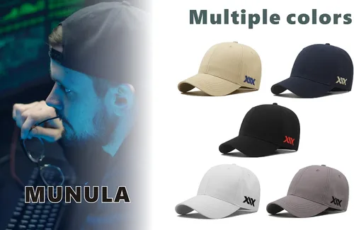 Vista 8 de Gorra de béisbol de gran tamaño XXL para hombres, sombreros bordados grandes, sombrero de papá ajustable de 23.6 a 26.8 pulgadas
