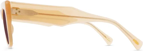 Vista 3 de RAEN Gafas de sol Marza Sungalsses para mujer, marco de ojo de gato, protección UV, talla 2.087in, PapayaVioleta Gradiente