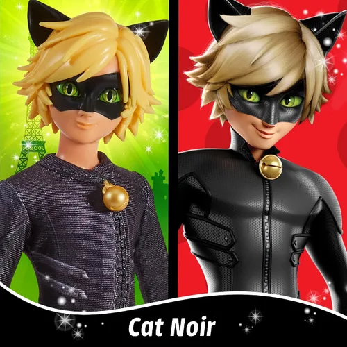 Vista 5 de Muñecas Miraculous Ladybug & Cat Noir Temporada 6, 2 unidades de Playmates Toys
