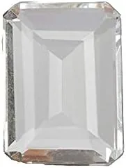 Vista 6 de GEMHUB Juego de 4 cuentas sueltas de topacio blanco de corte mixto de 200 unidades, Gema, Topacio artificial
