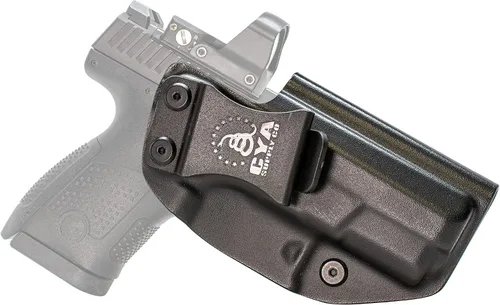 Vista 2 de CYA Supply Co. - Fundas IWB Black Optics Ready - Múltiples ajustes - Propiedad de veteranos - Fabricado en Estados Unidos