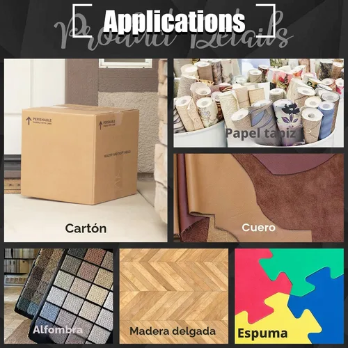 Vista 6 de JETMORE Cortador de caja, paquete de 2 cuchillos utilitarios, cortador de Naranja