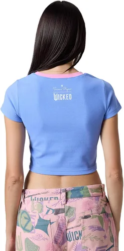 Vista 3 de Samii Ryan Camiseta de bebé con logotipo de Glinda Wicked para mujer