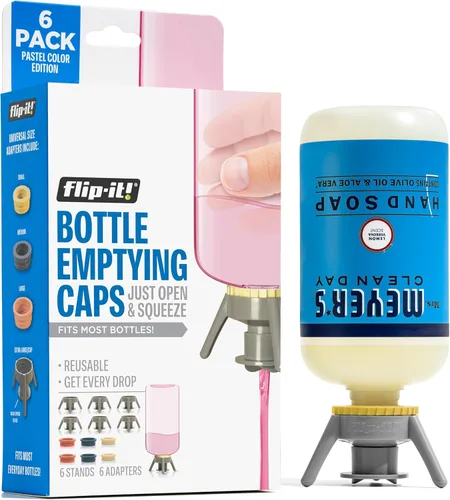 Vista 12 de Flip-It! botella Kit de vaciado, 2-Pack - baño y belleza