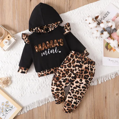 Vista 2 de PATPAT Baby Girl Outfits Long Sleeve Pullover Sweatshirt Fall Winter Baby Clothes