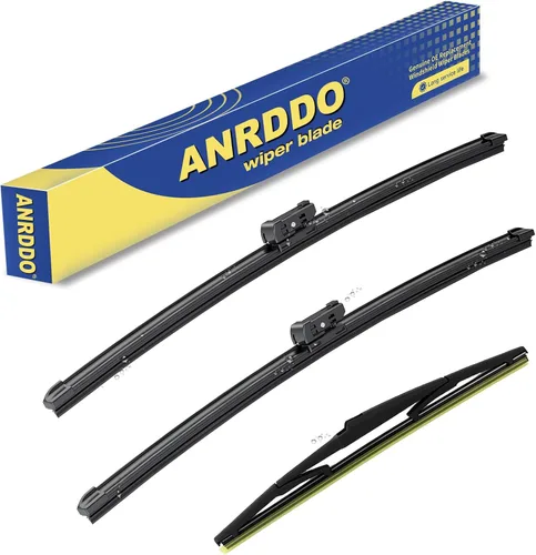 Vista 35 de ANRDDO Repuesto de limpiaparabrisas para limpiaparabrisas Jeep Wrangler