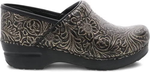 Vista 6 de Dansko Zuecos profesionales para mujer, comodidad durante todo el día, soporte para el arco