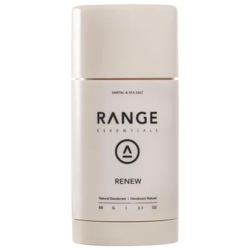 Vista 6 de Range Essentials Rise Desodorante natural, aroma a bergamota, sin aluminio, sin bicarbonato de sodio, tamaño de viaje, piel sensible, protección
