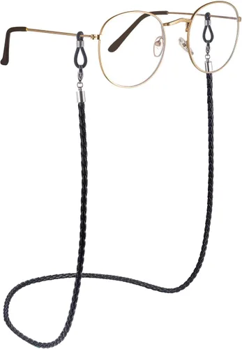 Vista 11 de AllenCOCO Cadena para gafas, correa para lentes de sol para mujer, cadena de oro de 14 quilates, soporte para lentes alrededor del cuello