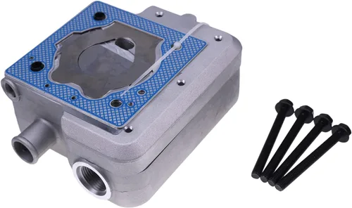 Vista 3 de Culata 4936226 9111539202 del compresor del freno de aire compatible con el motor de Cummins ISX 6CT