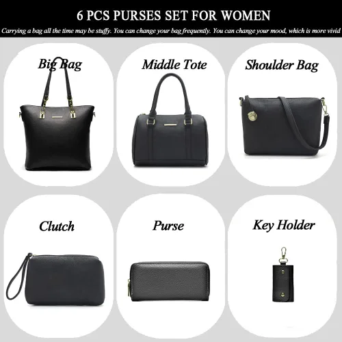 Vista 185 de 2E-youth - Bolsas y carteras de diseño para mujer, bolso de hombro, bolsa de mano